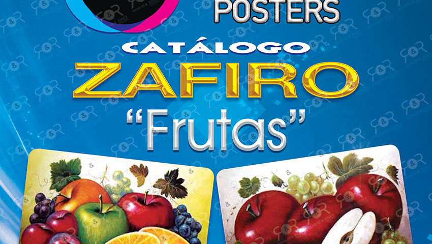 Catálogo zafiro frutas Richard y Roger Posters